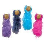 Picture of Kong Kedi Peluş Kuyruklu Mantar Oyun Topu 19cm Karışık Renk