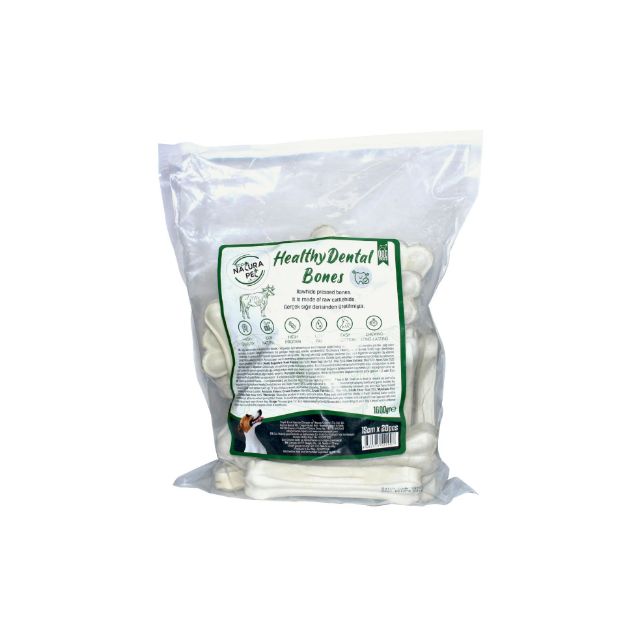 Picture of Eco Natura Pet Healty Dental Bones Beyaz Pres Kemik 15cm 20li 1600Gr