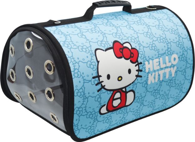 Picture of Hello Kitty Kedi Taşıma Çantası Turkuaz 50 x 31 x 28 Cm 