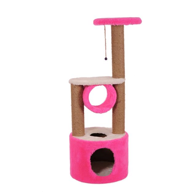 Picture of Cathause Oval Yuvalı Katlı Tırmalama 112 Cm Pembe