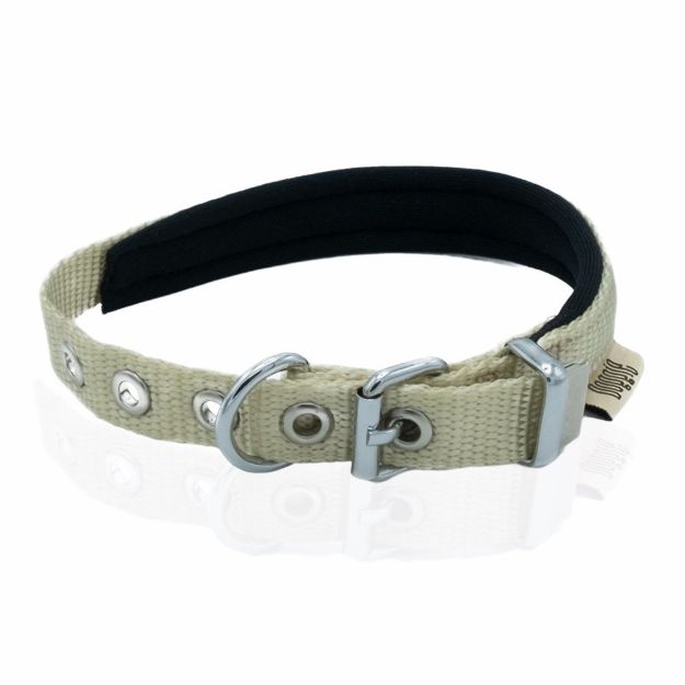 Picture of Doggie Konfor Dokuma Boyun Tasması Haki 1,5x20-25cm Dsbt1510skhakı