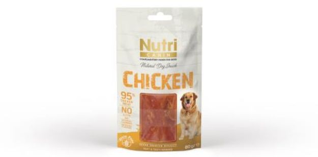 Picture of Nutri Canin %95 Tavuk Etli Tahılsız Köpek Ödül Maması 80gr