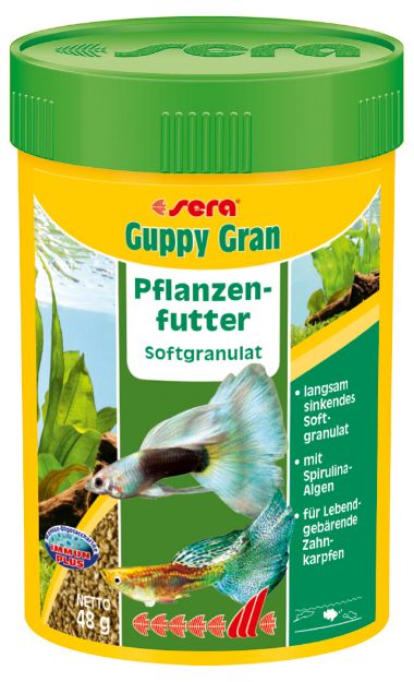 Picture of Sera Guppy Gran Balık Yemi 250 Ml