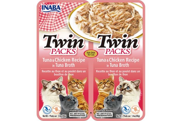 Picture of Inaba Twin Packs Ton Balıklı ve Tavuklu Kedi Çorbası 2 x 40 Gr