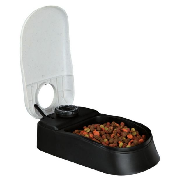 Picture of Trixie Kedi Köpek Tek Öğünlük Zaman Ayarlı Otomatik Mama Kabı TX1 300 ml