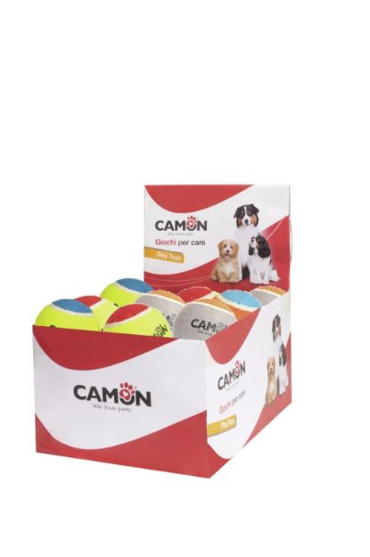 Picture of Camon Katı Kauçuk Zıplayan Tenis Topları 1 adet 6,2cm