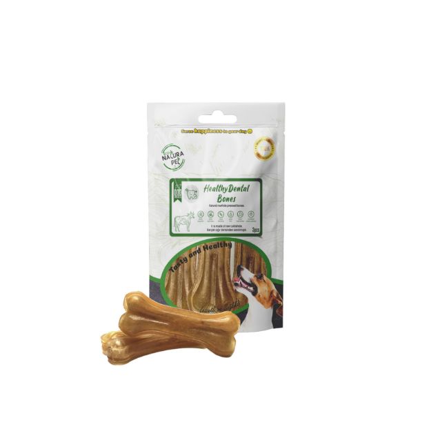 Picture of Eco Natura Pet Healty Dental Bones Natural Pres Kemik 13cm 3lü 180Gr
