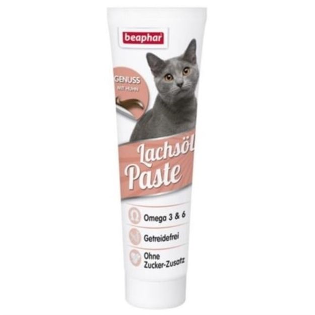 Picture of Beaphar Omega 3&6 Somonlu Kedi Pastası 100gr