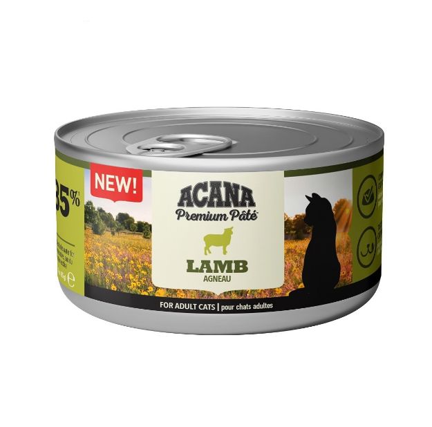 Picture of Acana Premium Pate (Ezme) Kuzu Etli Kedi Konservesi 85 Gr