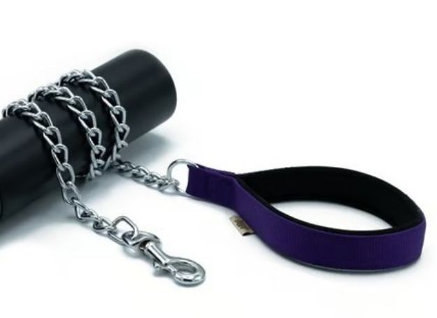Picture of Doggie Konfor Dokuma Zincir Gezdirme Mor 4x110cm Dzgt40mpurple
