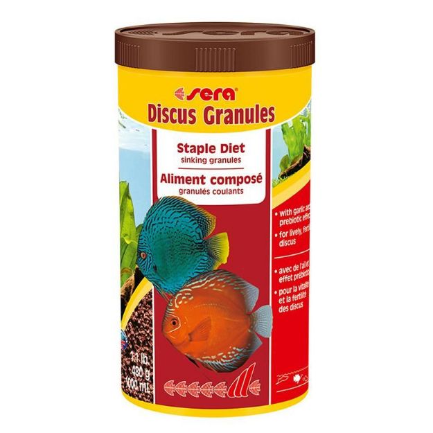 Picture of Sera Discus Granulat 480 Gr 1000 Ml