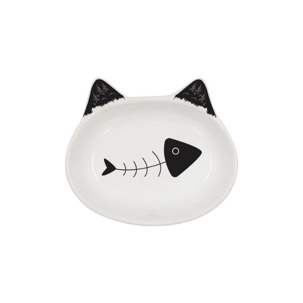 Picture of Natura Seramik Mama Kabı Cat Fish 200 ml 14 cm