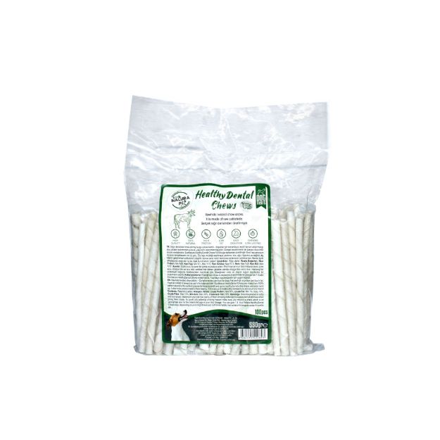 Picture of Eco Natura Pet Healty Dental Chews Natural Burgu Kemik 13cm100lü 550Gr