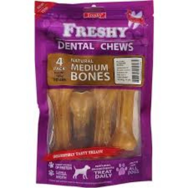 Picture of Freshy Naturel Dental Kemik 4Lü Paket 10Cm