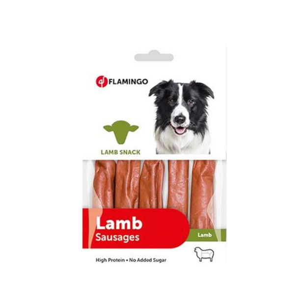 Picture of Flamingo Lamb Snack Kuzulu Sosis Köpek Ödülü 85 gr