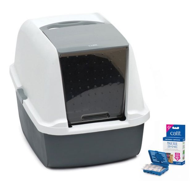 Picture of Hagen Catit Magic Blue Litter Box Regular