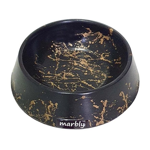 Picture of Marbly Black Gold 16oz mama ve su kabı