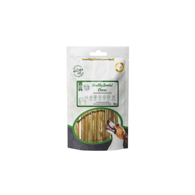 Picture of Eco Natura Pet Healty Dental Chews Natural Burgu Kemik 13cm 25li 150Gr