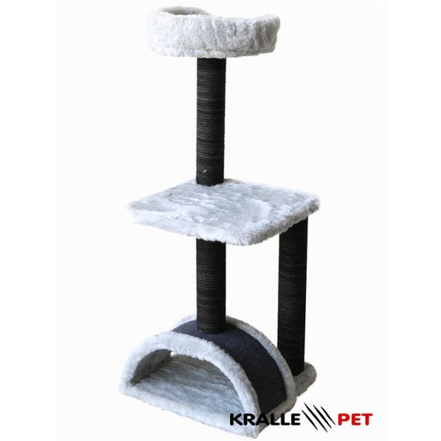 Picture of Kralle Kedi Tırmalaması Gri 40x40x106 Cm