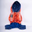 Picture of Pawstar Orange-Navy Blue BiColor Rompers