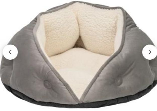 Picture of Beti Pelüş Simit Yatak Gri 60 Cm