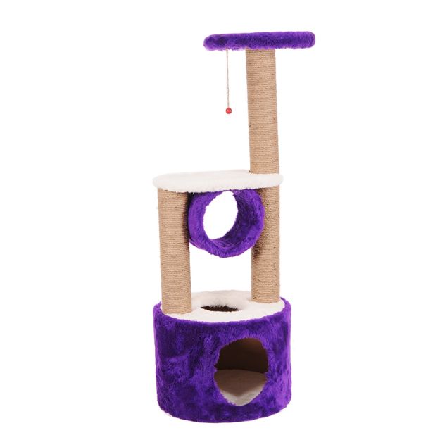 Picture of Cathause Oval Yuvalı Katlı Tırmalama 112 Cm Mor