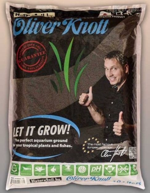 Picture of Oliver Knott Nature Soil  Kahverengi Kalın 3-5 mm Akvaryum Bitki Kumu 3 lt