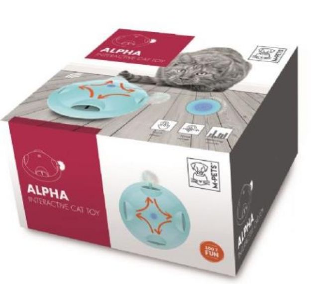 Picture of M-Pets Alpha İnteraktif Kedi Oyuncağı Blue