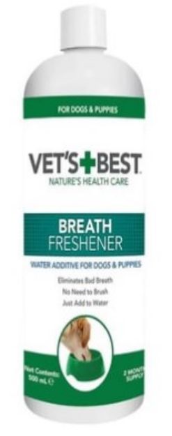 Picture of VET'S BEST Köpekler için Nane ve Karanfil Özlü Ağız Bakım Suyu 500ml