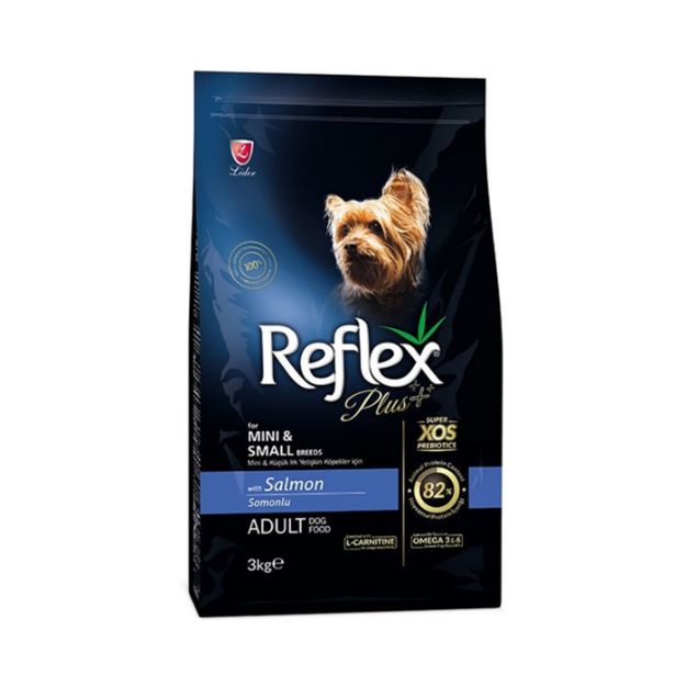 Picture of Reflex Plus Adult Small Dog Somonlu Küçük Irk Yetişkin Köpek Maması 3 kg