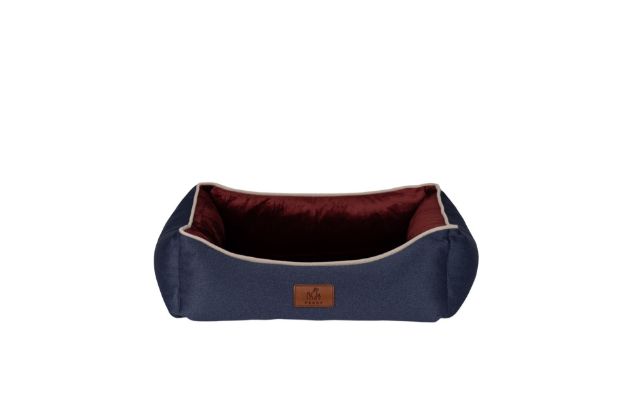 Picture of Peggy Lola Köpek Yatağı Bordo/Lacivert S 50 x 38 x 25 Cm