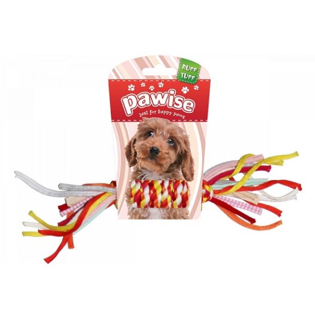 Picture of Pawise Köpekler İçin Renkli İp Kemik 28 cm