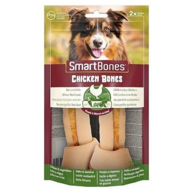 Picture of Smart Bones Tavuklu Medium Kemik Köpek Ödül 2li 158 Gr