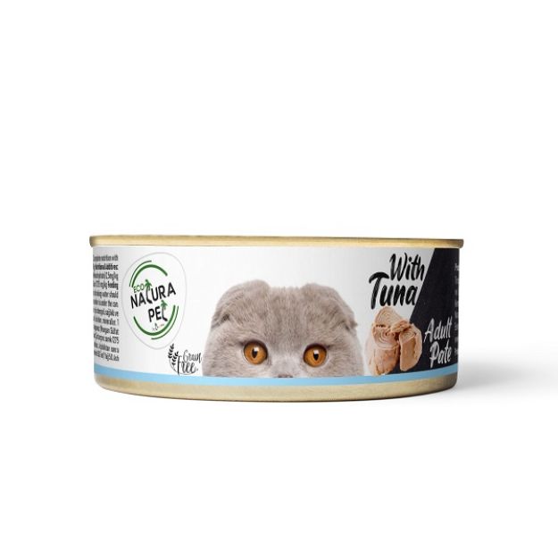Picture of Eco Natura Pet Ton Balıklı Yetişkin Kedi Konservesi Püre 80 Gr