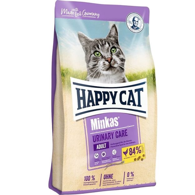 Picture of Happy Cat Minkas Urinary Kümes Hayvanlı Yetişkin Kedi Maması 1.5 Kg