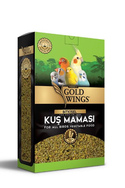 Picture of Gold Wings Premium Bitkisel Kuş Maması 1 Kg