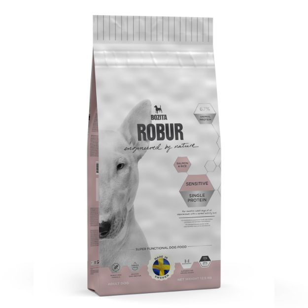Picture of Robur Sensitive Single Protein Somonlu Köpek Maması 12,5 kg