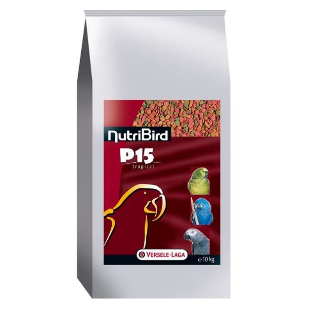 Picture of Versele Laga Nutribird P15 Pelet Tropical Papağan Yemi 10 Kg