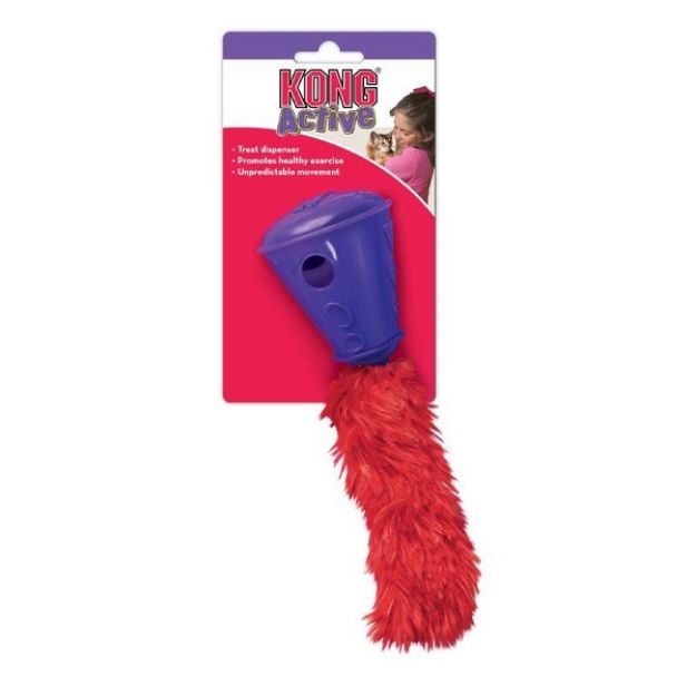 Picture of Kong Ödüllü Kedi Oyuncak, Peluş Kuyruklu Koni