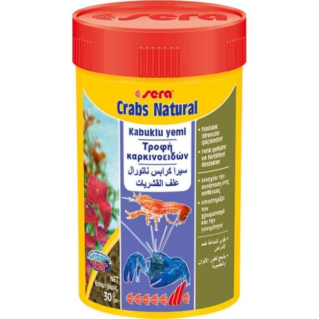 Picture of Sera Crabs Natural Granül Yengeç Yemi 100ml 30gr.
