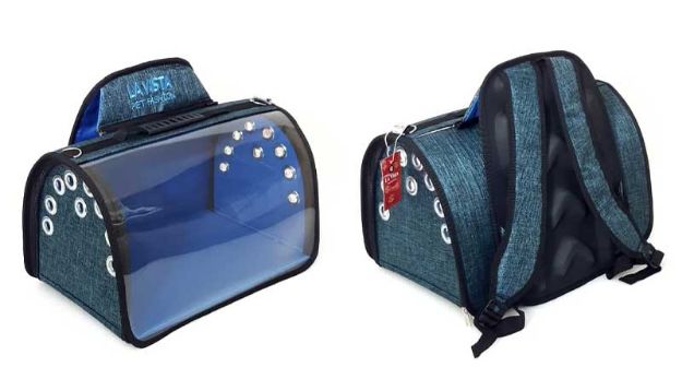 Picture of LAVİSTA Mavi Tomris Şeffaf Sırt Flybag