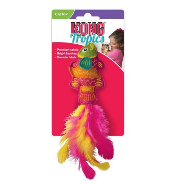 Picture of Kong Kediotlu Kedi Oyuncak, Tropics Balık, Pembe