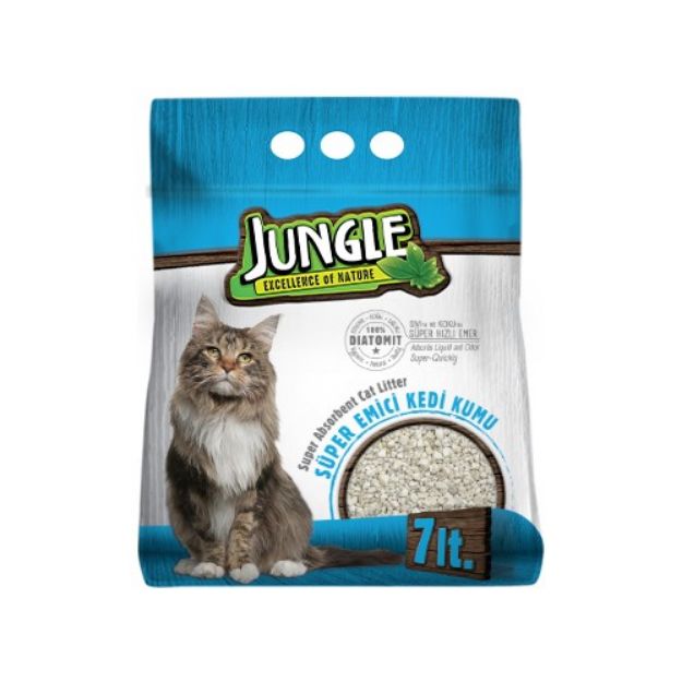 Picture of Jungle Diatomit Emici Kedi Kumu 7 Lt