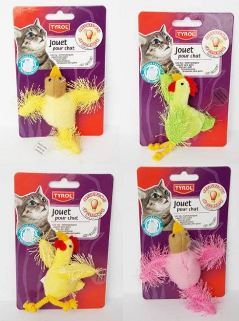 Picture of Vitalveto Peluş Işıklı Kuş Kedi Oyuncağı