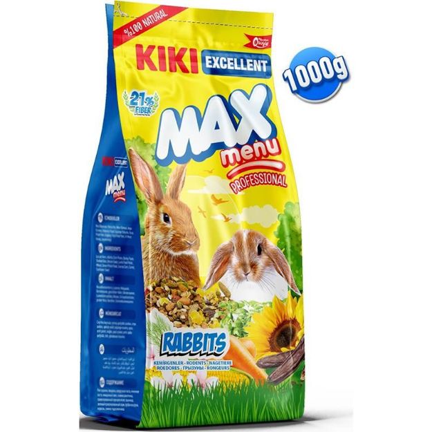 Picture of KIKI Excellent Tavşan Yemi 1000 Gr