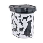 Picture of Natura Tekerlekli Plastik Mama Kovası 33 Lt PT-280