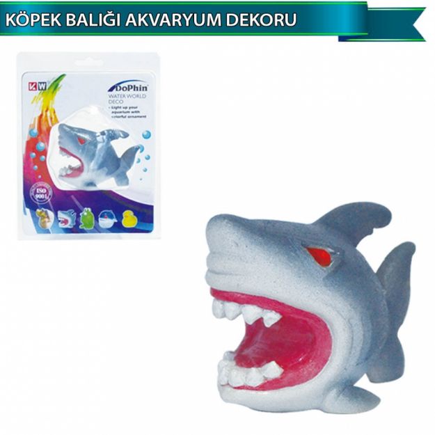 Picture of Dophin Köpek Balığı Akvaryum Dekoru 200-U772asd