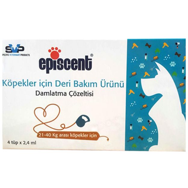 Picture of Episcent Köpek 21-40 kg arası Tüy Bakım ve Koku Kürü Tüp