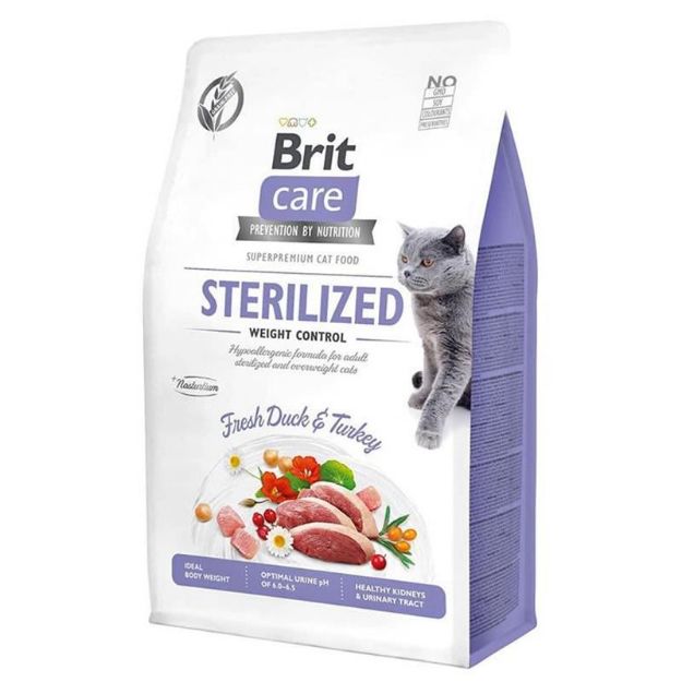 Picture of Brıit Care Sterilised Weight Control Kısırlaştırılmış Kedi Maması 2 Kg