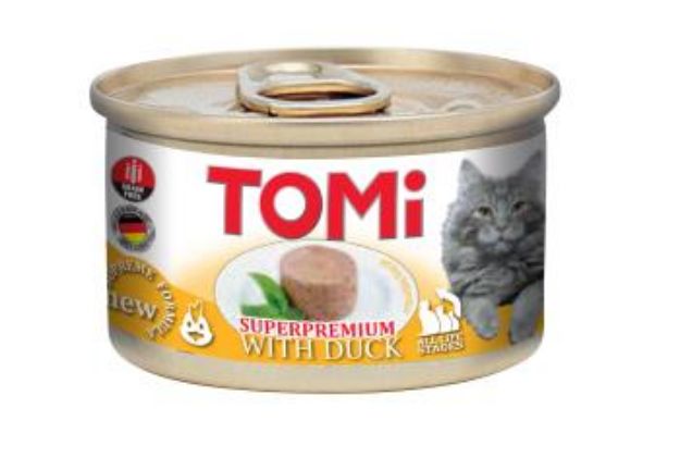 Picture of Tomi Ördekli Yetişkin Kedi Konservesi 85 Gr
